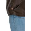 imageLevis mens 2chest Pocket Workwear ShacketBrown Faux Leather Filled