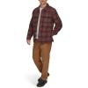 imageLevis mens Classic Plaid Shirt JacketBitter Chocolate Plaid Filled