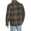 imageLevis mens Classic Plaid Shirt JacketGreen Ombre Plaid