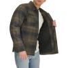 imageLevis mens Classic Plaid Shirt JacketGreen Ombre Plaid