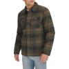 imageLevis mens Classic Plaid Shirt JacketGreen Ombre Plaid