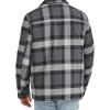 imageLevis mens Classic Plaid Shirt JacketGrey Black Plaid Filled