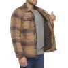 imageLevis mens Classic Plaid Shirt JacketJava Ombre Plaid