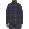 imageLevis mens Classic Plaid Shirt JacketNavy Ombre Plaid