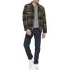 imageLevis mens Classic Plaid Shirt JacketOliveBlack Plaid