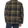 imageLevis mens Classic Plaid Shirt JacketOliveBlack Plaid
