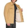 imageLevis mens Classic Plaid Shirt JacketSand CorduroySherpa Lined