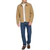imageLevis mens Faux Leather Laydown Collar Racer JacketTan Faux Suede