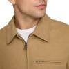 imageLevis mens Faux Leather Laydown Collar Racer JacketTan Faux Suede