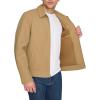imageLevis mens Faux Leather Laydown Collar Racer JacketTan Faux Suede