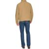 imageLevis mens Faux Leather Laydown Collar Racer JacketTan Faux Suede