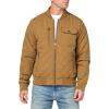 imageLevis mens Levis Mens Diamond Quilted Bomber JacketNew Khaki Dry Touch Nylon
