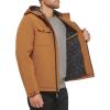 imageLevis mens Soft Shell Two Pocket Hooded Trucker JacketBrown