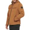 imageLevis mens Soft Shell Two Pocket Hooded Trucker JacketBrown