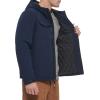 imageLevis mens Soft Shell Two Pocket Hooded Trucker JacketMidnight