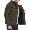 imageLevis mens Soft Shell Two Pocket Hooded Trucker JacketOlive Sherpa