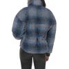 imageLevis womens Cinch Waist Puffer JacketBlue Ombre Wool Plaid