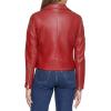 imageLevis womens Vegan Leather 538 Moto Jacket Regular ampamp Plus SizeDeep Red