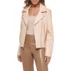 imageLevis womens Vegan Leather 538 Moto Jacket Regular ampamp Plus SizeFrappe