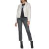 imageLevis womens Vegan Leather 538 Moto Jacket Regular ampamp Plus SizeOyster