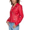 imageLevis womens Vegan Leather 538 Moto Jacket Regular ampamp Plus SizeRed