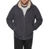 imageLevis Mens Workwear Cotton Canvas Hooded Bomber Jacket Regular ampamp Big ampamp Tall SizesNavy Sherpa