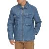 imageLevis mens 2chest Pocket Workwear ShacketMedium Wash Denim Filled