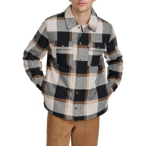 imageLevis mens Classic Plaid Shirt JacketNew Cameo Pink