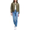imageLevis Womens Diamond Quilted Bomber Jacket With Front Pockets  Regular ampamp Plus SizesArmy Green