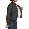 imageLevis Womens Diamond Quilted Bomber Jacket With Front Pockets  Regular ampamp Plus SizesBlack Sherpa Lined