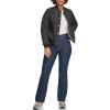 imageLevis Womens Diamond Quilted Bomber Jacket With Front Pockets  Regular ampamp Plus SizesBlack Sherpa Lined