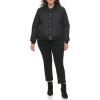 imageLevis Womens Diamond Quilted Bomber Jacket With Front Pockets  Regular ampamp Plus SizesBlack Sherpa Lined