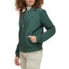 imageLevis Womens Diamond Quilted Bomber Jacket With Front Pockets  Regular ampamp Plus SizesDarkest Spruce