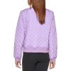 imageLevis Womens Diamond Quilted Bomber Jacket With Front Pockets  Regular ampamp Plus SizesLilac Mist