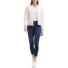 imageLevis Womens Diamond Quilted Bomber Jacket With Front Pockets  Regular ampamp Plus SizesShell Pink