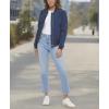 imageLevis Womens Diamond Quilted Bomber Jacket With Front Pockets  Regular ampamp Plus SizesWashed Navy
