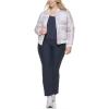imageLevis Womens Diamond Quilted Bomber Jacket With Front Pockets  Regular ampamp Plus SizesWhite Navy Bandana