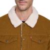 imageLevis Mens Corduroy Sherpa Lined Trucker Jacket Regular ampamp Big ampamp Tall SizesBrown Corduroy