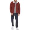 imageLevis Mens Corduroy Sherpa Lined Trucker Jacket Regular ampamp Big ampamp Tall SizesRust Corduroy