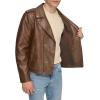 imageLevis Mens Faux Leather Motorcycle JacketSaddle