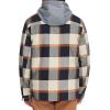 imageLevis Mens Plaid Sherpa Lined Hooded Shirt Jacket Regular ampamp Big ampamp Tall SizesHooded Skater Plaid