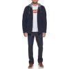 imageLevis Mens Plaid Sherpa Lined Hooded Shirt Jacket Regular ampamp Big ampamp Tall SizesNavy Corduroy