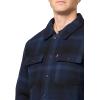 imageLevis Mens Plaid Sherpa Lined Hooded Shirt Jacket Regular ampamp Big ampamp Tall SizesNew Navy Ombre Plaid
