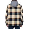 imageLevis Mens Plaid Sherpa Lined Hooded Shirt Jacket Regular ampamp Big ampamp Tall SizesSkater Plaid  Skater