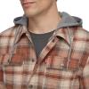 imageLevis Mens Plaid Sherpa Lined Hooded Shirt Jacket Regular ampamp Big ampamp Tall SizesSunset Ombre Plaid