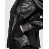 imageCole Haan womens Zip Front Fully Lined Leather CoatLegacy Black