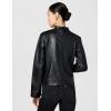 imageCole Haan womens Zip Front Fully Lined Leather CoatLegacy Black