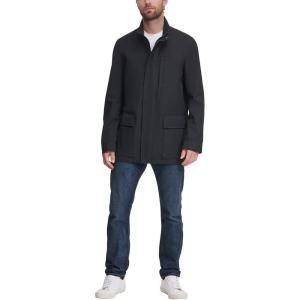 imageCole Haan mens City Rain TopcoatBlack