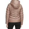 imageKenneth Cole womens Solid Hooded Puffer JacketHooded Packable Tan