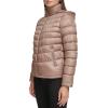 imageKenneth Cole womens Solid Hooded Puffer JacketHooded Packable Tan